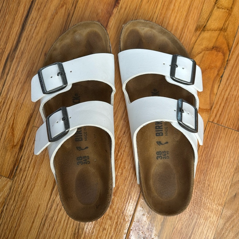White Birkenstocks